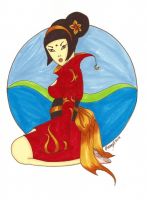 Oriental Beauty COLORED